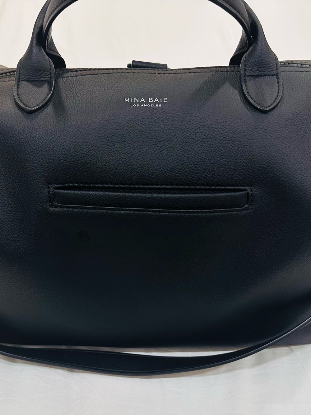 MINA BAIE EMMY VEGAN FULL DIAPER BAG